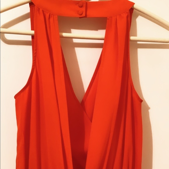 Red Bebe Jumpsuit - Picture 4 of 4